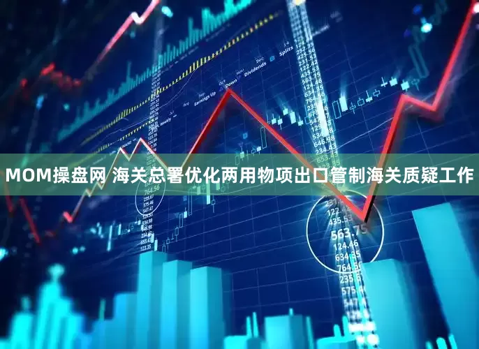 MOM操盘网 海关总署优化两用物项出口管制海关质疑工作